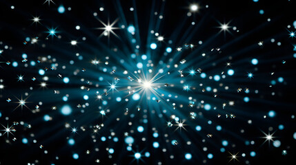 Exquisite star burst phenomenon featuring dimly lit population ii stars in an ancient cluster against a mystical cosmic backdrop.