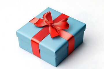 Fototapeta premium a gift box against a white background