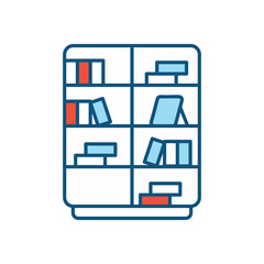Shelf vector icon 