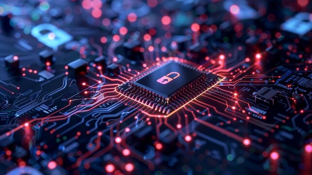 Advanced ai technology enables data protection through enhanced firewall systems amid rising malware threats - Powered by Adobe