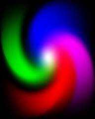 Abstract colored holographic gradient blur background. Blurred rainbow colors, light leaks flare reflection overlay.