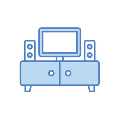 Home Cinema vector icon