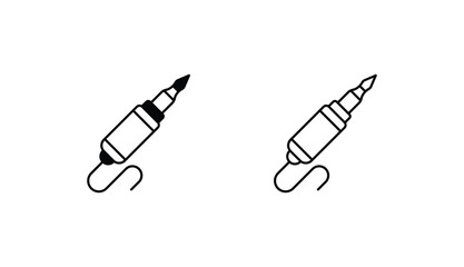 Audio Jack icon design with white background stock illustration