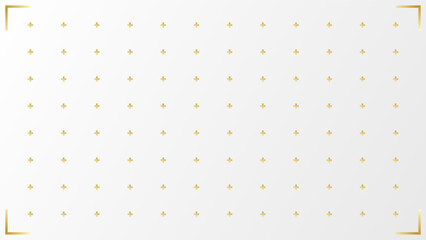 white background with golden line. luxury background. vector