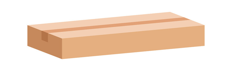 postal parcel box, carton shipping box, brown corrugated box, cardboard postage box for transportation