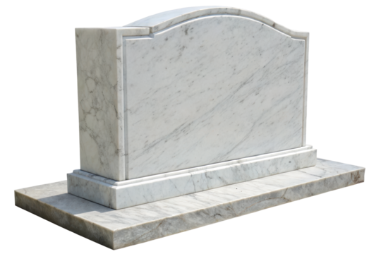 marble headstone isolated PNG