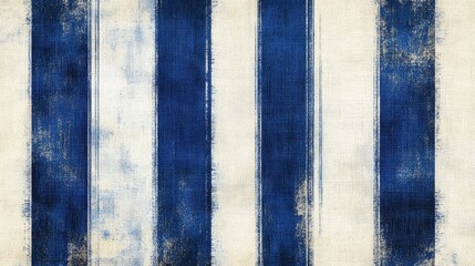 Fototapeta premium A textured fabric featuring bold blue and white stripes, conveying a sense of depth and artistic flair, Denim Texture woven seamless.
