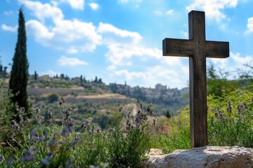 Kidron Valley in Jerusalem: Vale of Olives in Israel Connecting Religious Sites