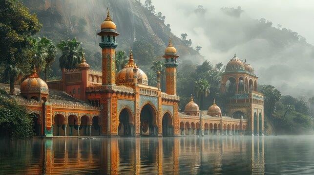 A beautiful building with a large dome and a large archway