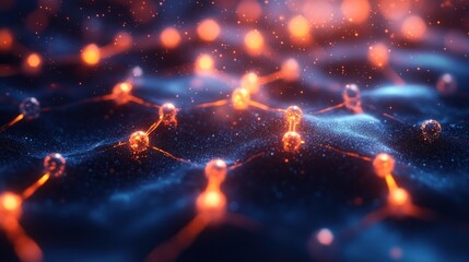 Fototapeta premium Medical Health Care Innovation Background Design Abstract Geometric Hexagon Pattern for Science Chemistry Technology Concept