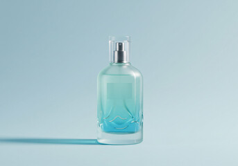 glass and plastic perfume bottle mock-up ad use for men and women with glossy and leather packages in gold, black, blue, pink purple, pink and sliver