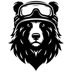 Bear hero portrait