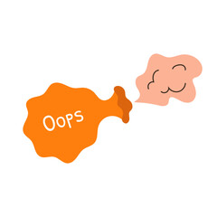 Whoopee cushion prank toy, classic joke item for fun and laughter. Vector illustration.