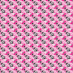 seamless pattern with pink 