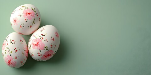 colorful easter eggs