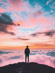 Obraz premium pastel sky