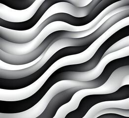 Obraz premium Colorful waves White background with waves, suitable for design projects,generative ai