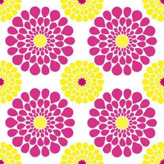 Floral seamless pattern Beautiful romantic floral