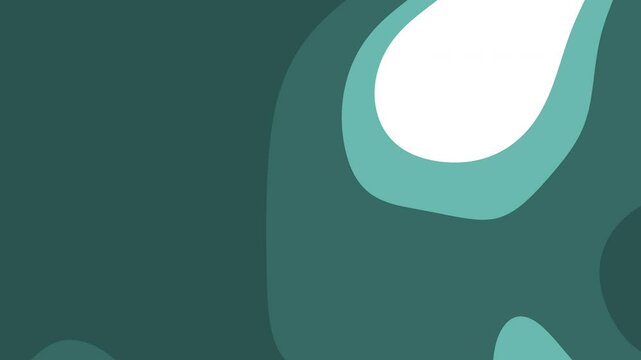 Simple abstract design of white and green shapes. Suitable for backgrounds, branding, web design, and modern artwork projects. Perfect for minimalist concepts.
