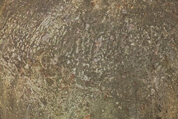 Texture of old metal cupola of a ww2 bunker for background.