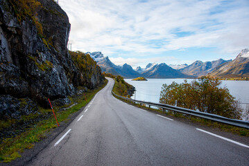 European Route E10 in Lofoten - Norway