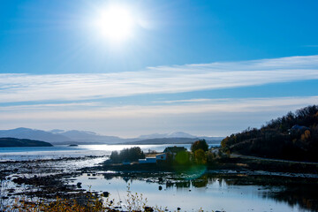 Finnmark County in Nordic Norway