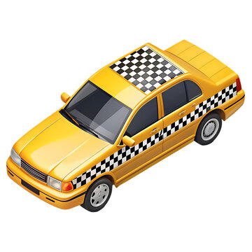 recommend clip art: Yellow Taxi Cab Icon - Free Image