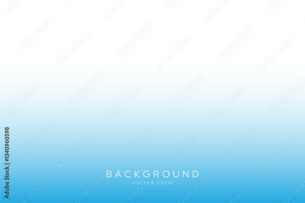 Canvas Prints fresh and clean minimal light blue gradient background