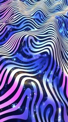 Obraz premium Abstract blue wavy gradient background with grain and noise texture for header poster banner backdrop design wavy abstract gradient of soft blue black and white 3D waves Hyper-quality illustration