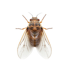 Detailed View of a Striking Insect