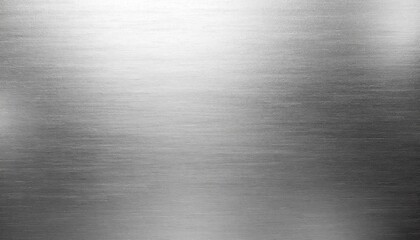 Shiny silver metal surface with brushed texture and horizontal lines