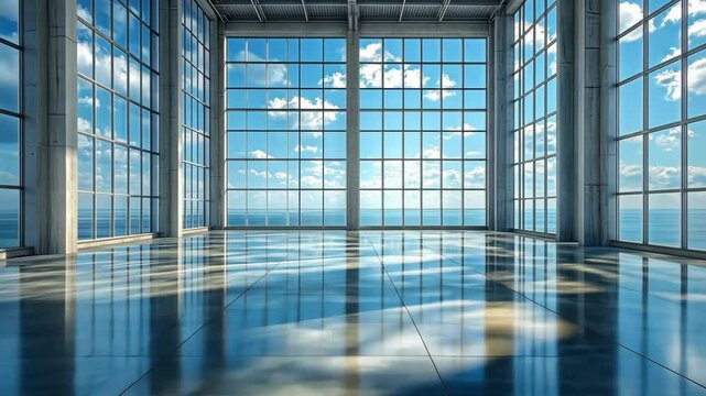 Vast Ocean View from Modern Room