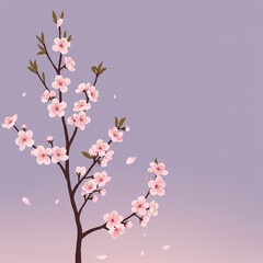 Fototapeta premium Soft Cherry Blossom in Bloom