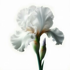 iris isolated on white