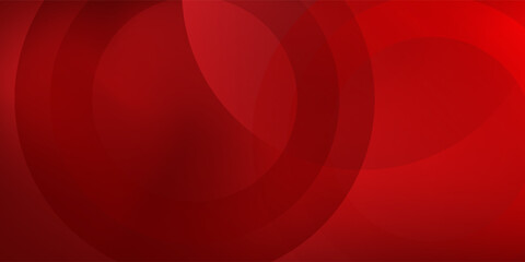 Red abstract background. Dynamic shapes composition modern