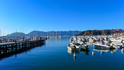 Fototapeta premium Lerici in Ligurien (Italien)