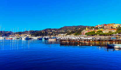 Fototapeta premium Lerici in Ligurien (Italien)