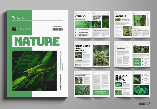 Nature Brochure Template
