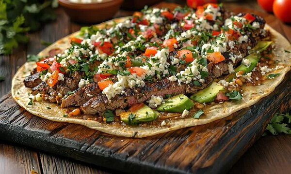 crisp tlayuda topped with refried beans video mexican cuisine