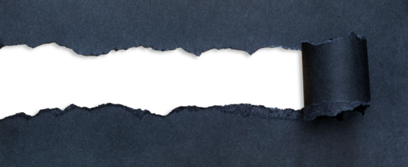 Tear-off paper mockup with torn edge and roll design under which you can place any text or image.