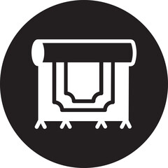 carpet glyph icon