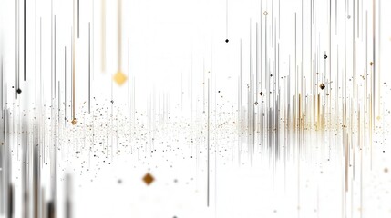 Luxury gold background for presentation design. Modern white background with golden lines and abstract arrows design. modern luxury futuristic technology background. Illustration