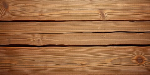 Fototapeta premium Rustic brown wood planks, weathered texture, grain detail, old wood, planks