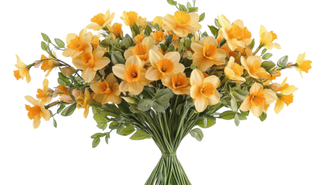 Vibrant yellow floral arrangement brings a touch of joy to any setting