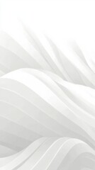 Elegant and minimalist seamless white wave texture pattern background with mono color design concept --chaos 10 --ar 9:16 --weird 300 --v 6.1 Job ID: c2486afb-7423-4f3d-b0a3-1eec056c5f96
