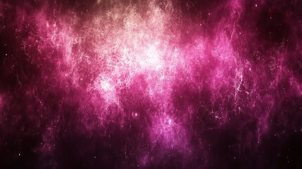 Obraz premium Abstract illustration of a cosmic and colorful nebula in space