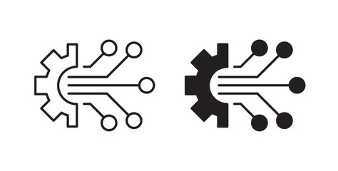 Transform icons vectors graphic designs