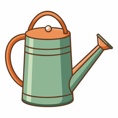 green watering can