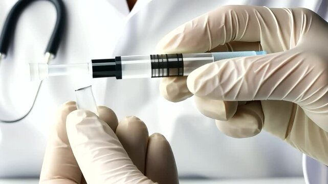 Blood Sugar Level Testing with Glucose Meter