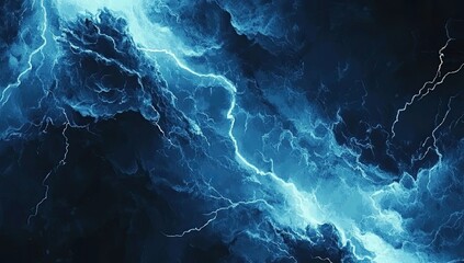 Powerful, electric storm clouds, abstract design, dramatic sky